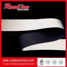 Mid-intensity reflective PVC microfiber leather for shoes